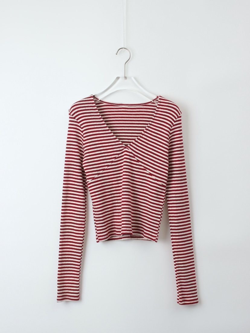 CCW東大門㊣實拍女裝新品熱賣25秋冬休閑推薦職業人氣長袖T恤CCW--NYUNYU長袖T恤圖色1