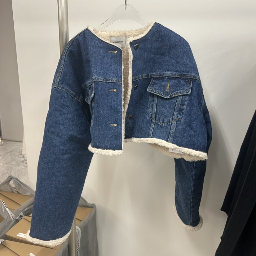 TOPDRESSING韓國代購㊣女裝新款熱賣推薦人氣休閑25秋冬夾克TOPDRESSING夾克圖色1