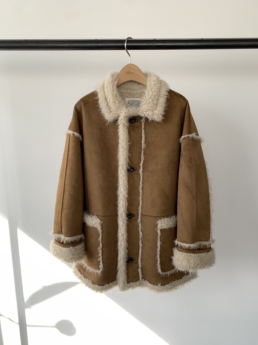 UNDERSON東大門㊣直郵女裝新款職業人氣25秋冬熱賣推薦夾克UNDERSON夾克圖色1