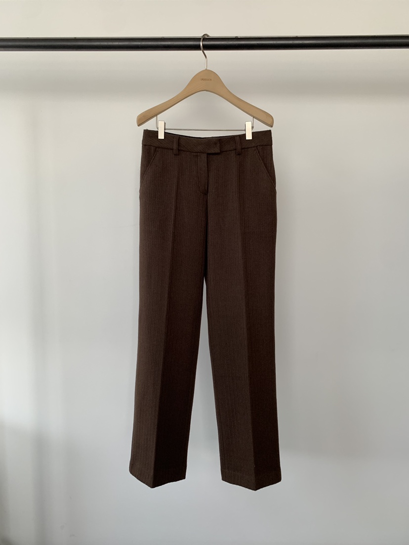 UNDERSON韓國直郵㊣女士新款推薦職業真品25秋冬休閑休閑褲UNDERSON休閑褲圖色1