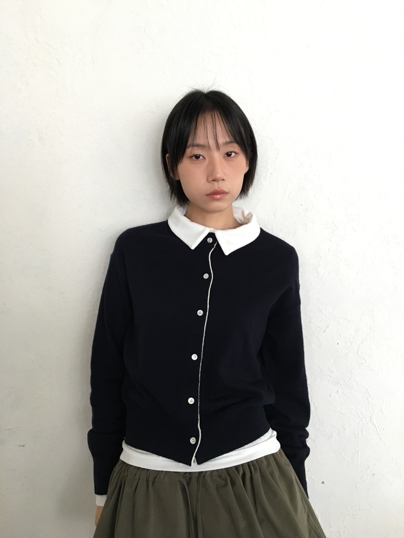 CCW韓國代購㊣女士新品推薦職業人氣真品休閑25秋冬時尚針織衫CCW--NYUNYU針織衫