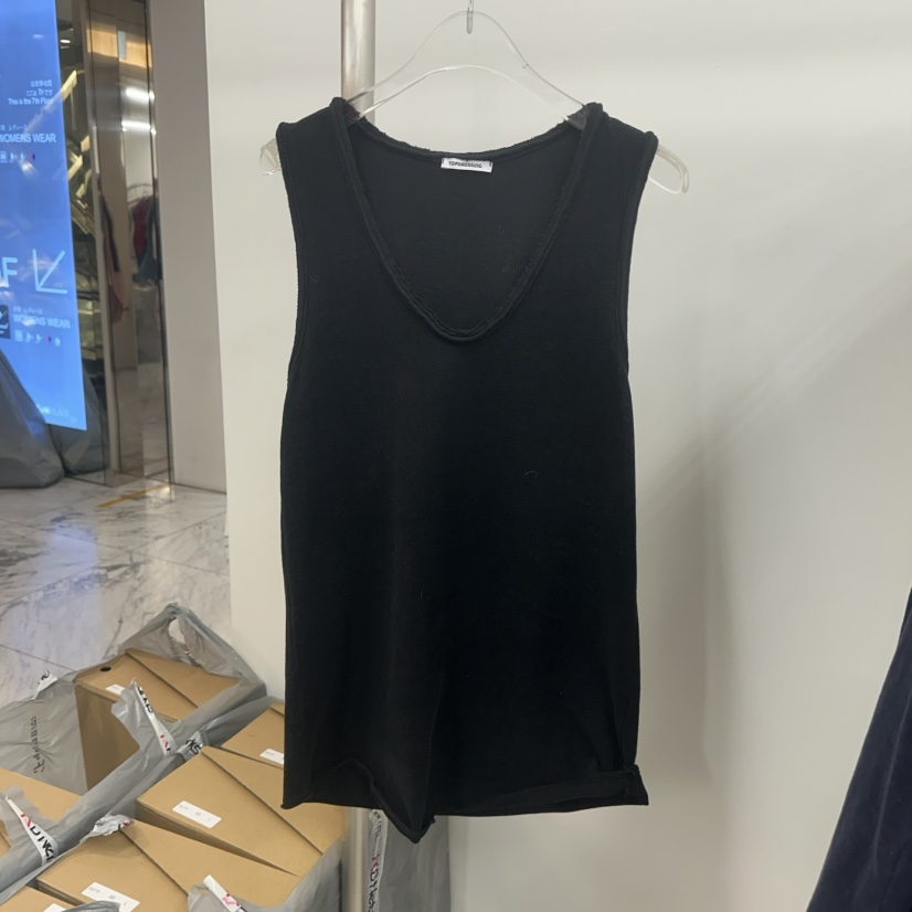 TOPDRESSING韓國直郵㊣女士新品熱賣時尚人氣25秋冬吊帶背心TOPDRESSING吊帶/背心圖色3黑色