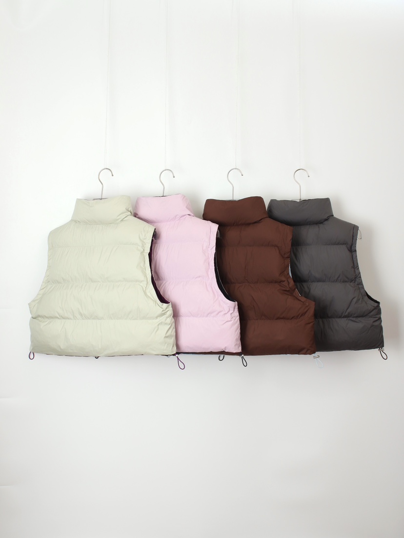 CCW東大門㊣直郵女裝新款職業休閑25秋冬時尚人氣馬甲兩面可穿CCW--NYUNYU馬甲