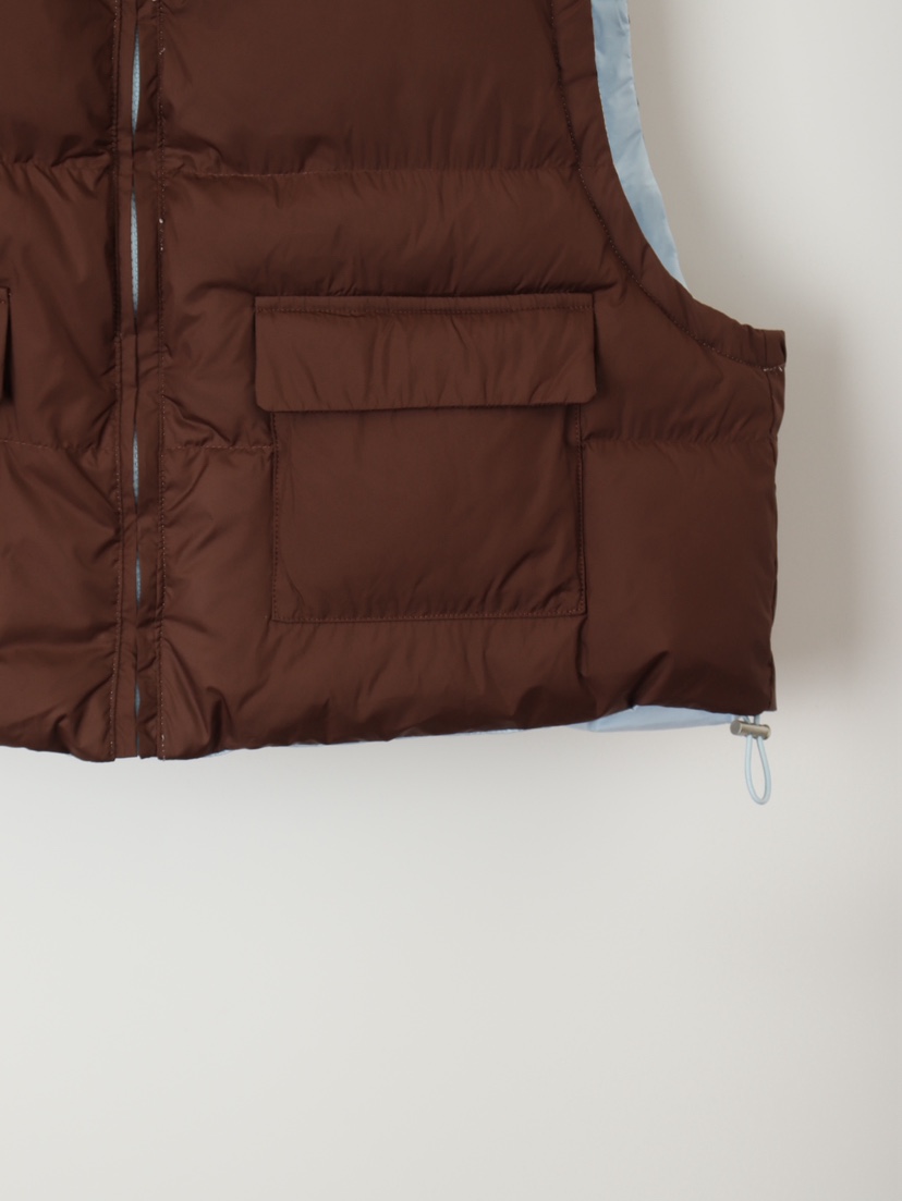 CCW東大門㊣直郵女裝新款職業休閑25秋冬時尚人氣馬甲兩面可穿CCW--NYUNYU馬甲