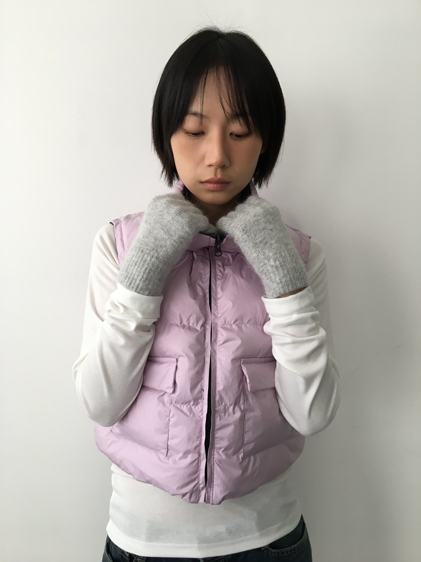 CCW東大門㊣直郵女裝新款職業休閑25秋冬時尚人氣馬甲兩面可穿CCW--NYUNYU馬甲