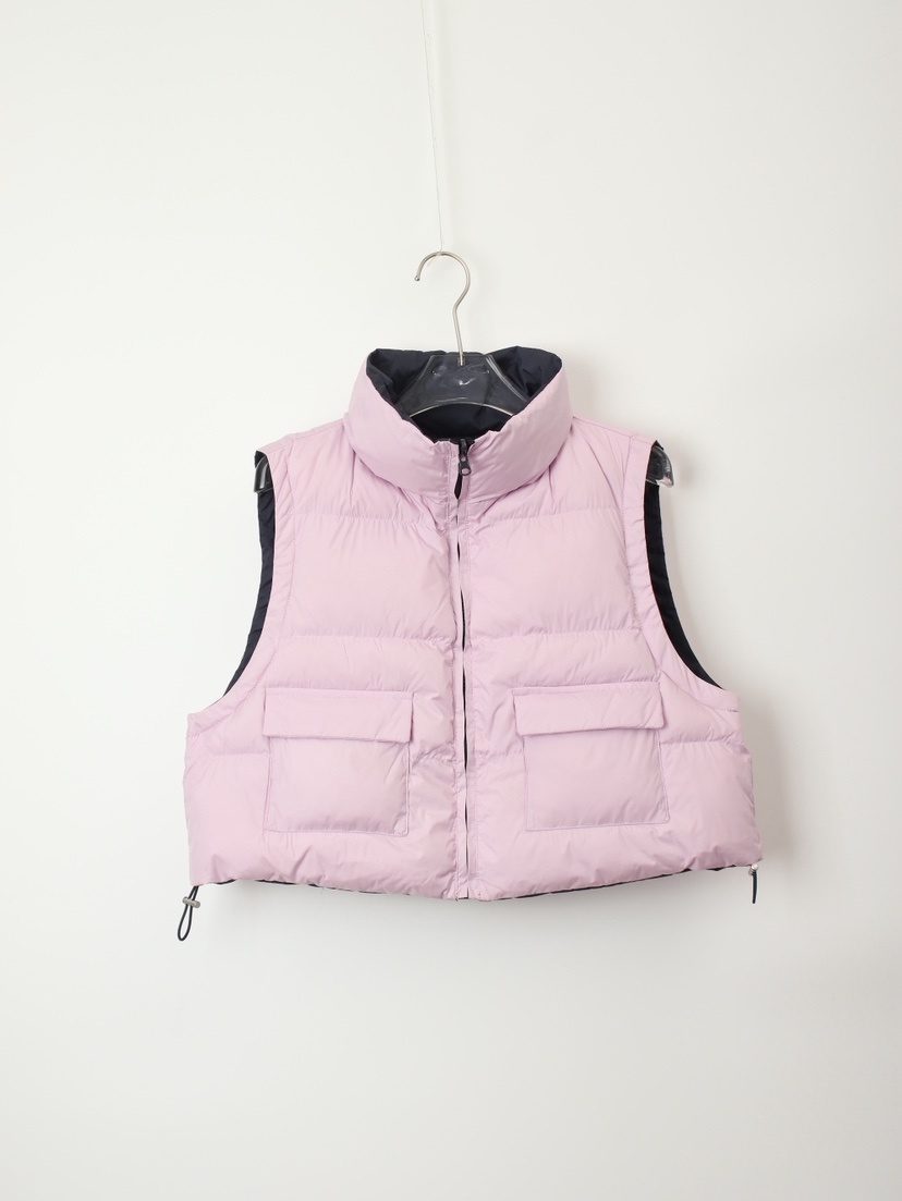 CCW東大門㊣直郵女裝新款職業休閑25秋冬時尚人氣馬甲兩面可穿CCW--NYUNYU馬甲圖色2