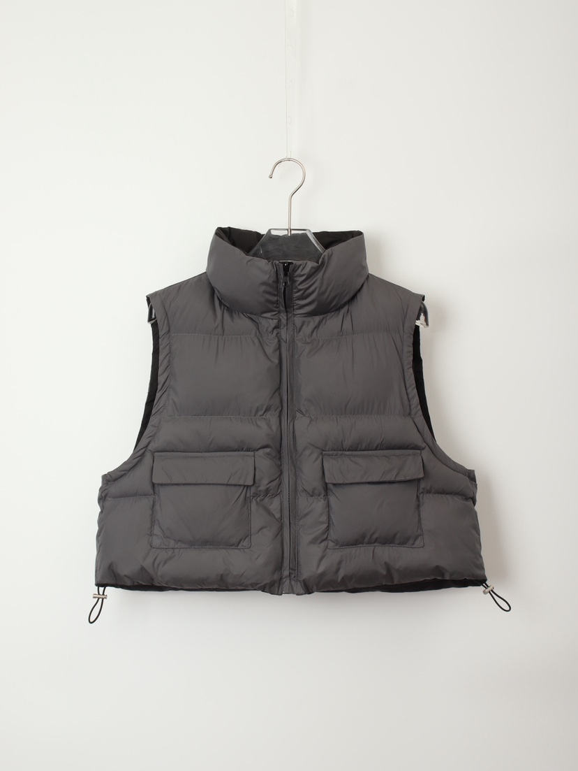 CCW東大門㊣直郵女裝新款職業休閑25秋冬時尚人氣馬甲兩面可穿CCW--NYUNYU馬甲圖色4