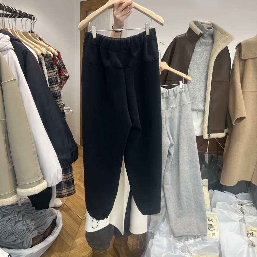 LOGARDEN東大門㊣代購女裝新品熱賣休閑職業時尚休閑褲加絨LO GARDEN休閑褲