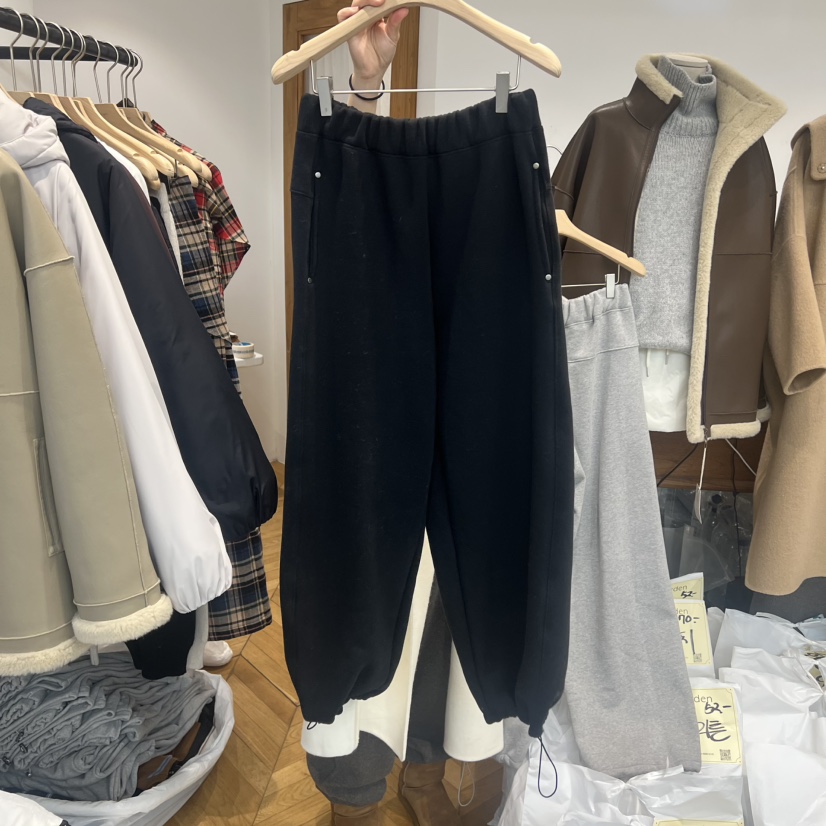 LOGARDEN東大門㊣代購女裝新品熱賣休閑職業時尚休閑褲加絨LO GARDEN休閑褲圖色2