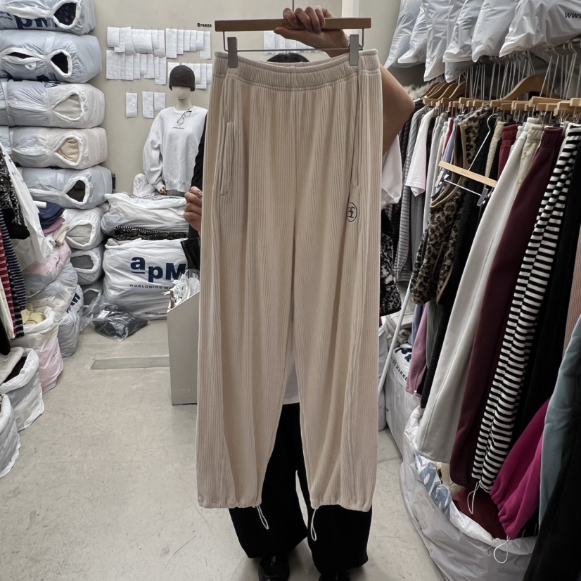 BREEZE東大門㊣直郵女士新款職業時尚熱賣休閑25秋冬休閑褲絲絨BREEZE休閑褲圖色1