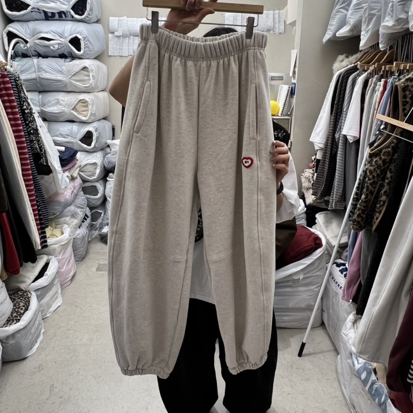 BREEZE韓國代購㊣女裝新款熱賣休閑時尚25秋冬真品休閑褲加絨BREEZE休閑褲圖色3