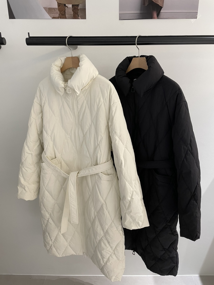 BUTTER-P東大門㊣直郵女士新品25秋冬時尚職業長款羽絨服鴨絨BUTTER-P長款羽絨服