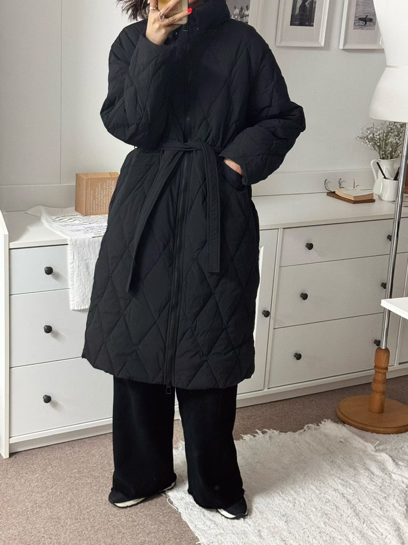 BUTTER-P東大門㊣直郵女士新品25秋冬時尚職業長款羽絨服鴨絨BUTTER-P長款羽絨服