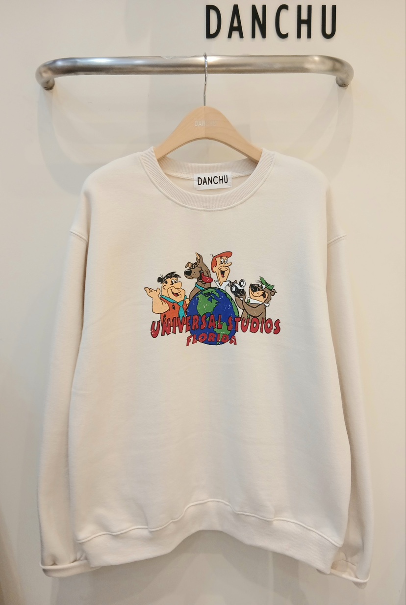 DANCHU韓國代購㊣女裝新款熱賣真品休閑25秋冬時尚衛衣加絨DANCHU衛衣圖色1