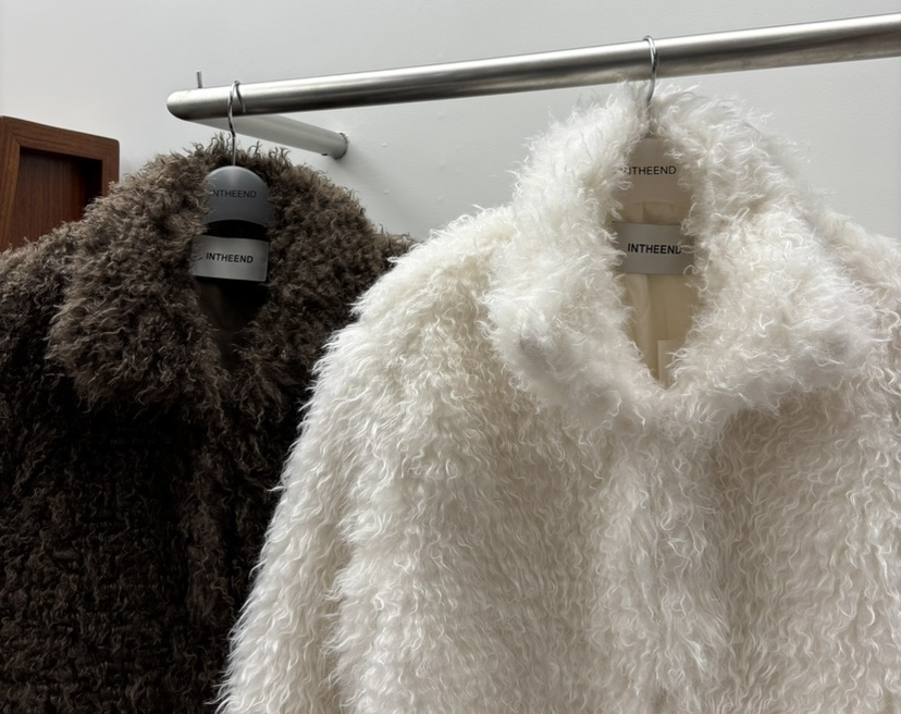 INTHEEND東大門㊣實拍女士新品熱賣職業休閑推薦時尚短款大衣INTHEEND短款大衣