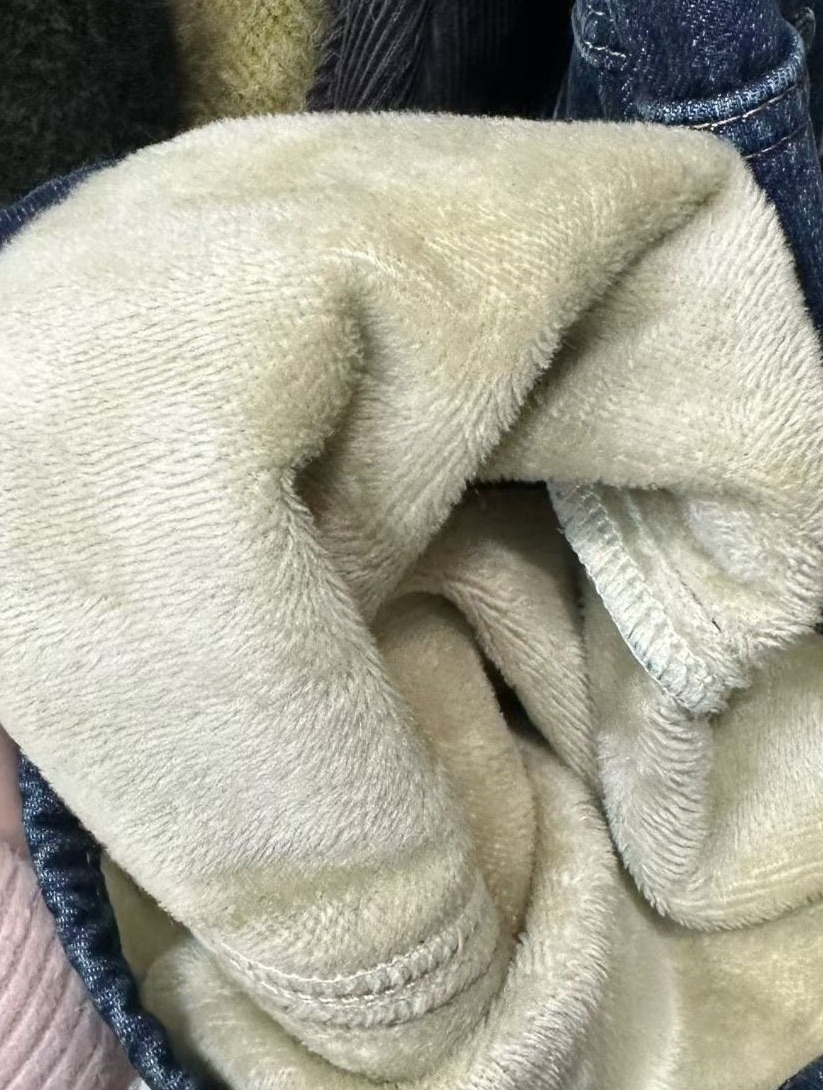 OLA東大門㊣代購女裝新款25秋冬時尚推薦真品牛仔褲加絨貂皮mellor/OLA牛仔褲