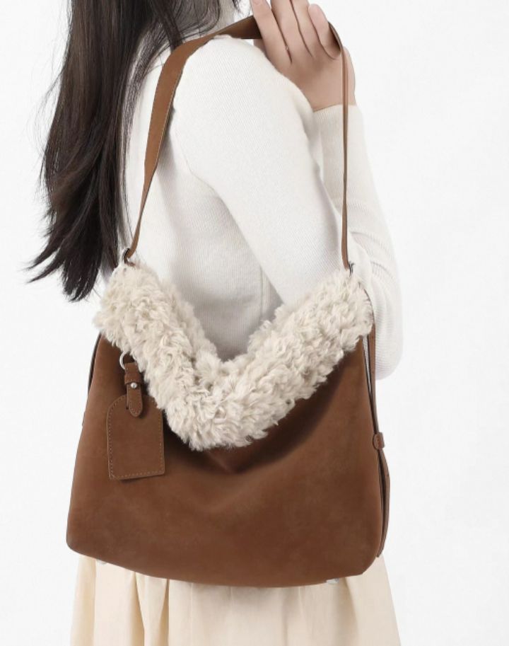 TROUVAILLE韓國直郵㊣女士新款25秋冬職業時尚真品單肩斜跨包TROUVAILLE單肩/斜跨包