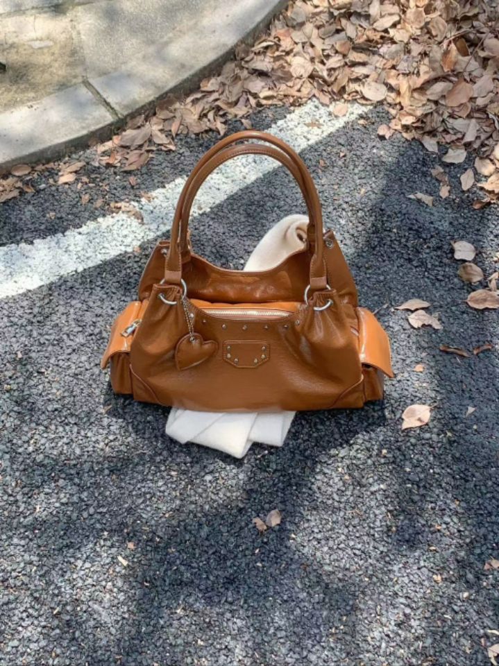 TROUVAILLE韓國代購㊣女士新款25秋冬時尚人氣熱賣單肩斜跨包TROUVAILLE單肩/斜跨包