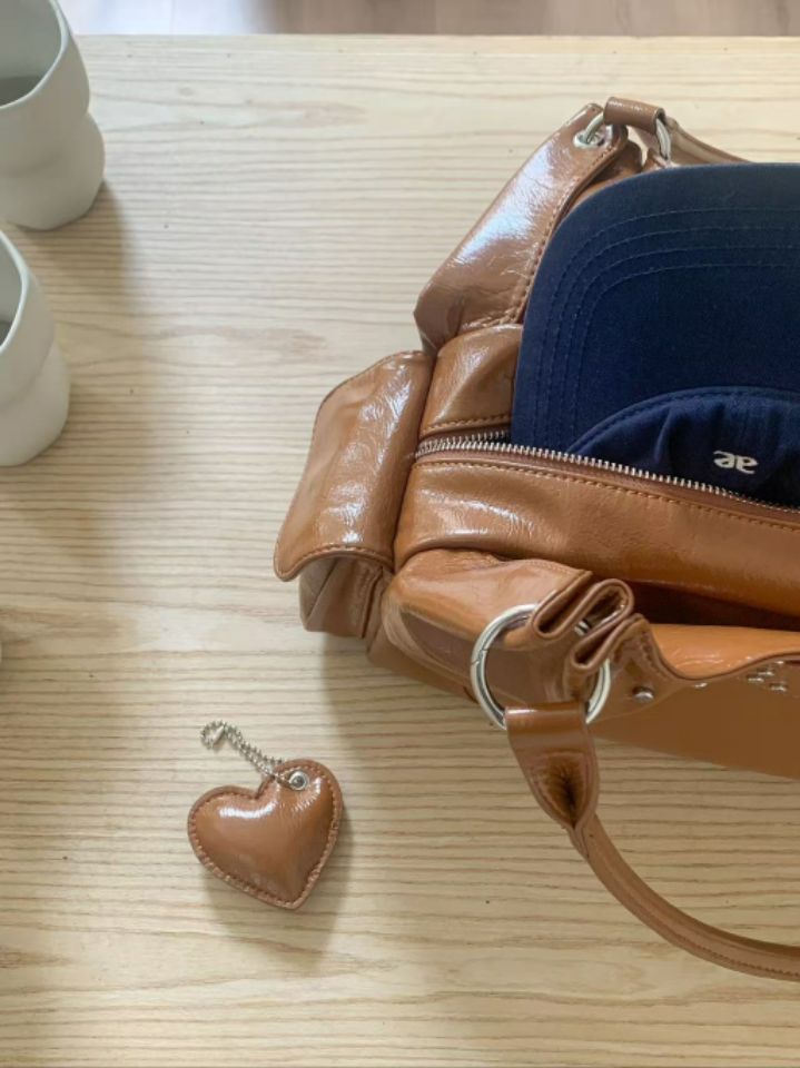 TROUVAILLE韓國代購㊣女士新款25秋冬時尚人氣熱賣單肩斜跨包TROUVAILLE單肩/斜跨包