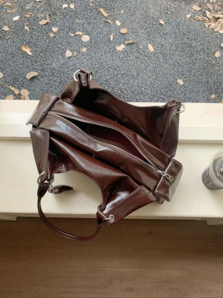 TROUVAILLE韓國代購㊣女士新款25秋冬時尚人氣熱賣單肩斜跨包TROUVAILLE單肩/斜跨包