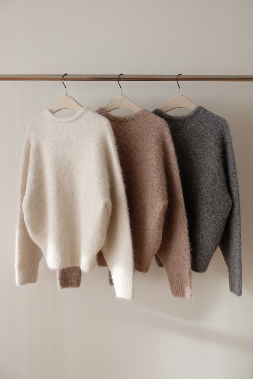 SORBET東大門㊣代購女士新款職業時尚休閑真品熱賣25秋冬針織衫SORBET/flat white針織衫