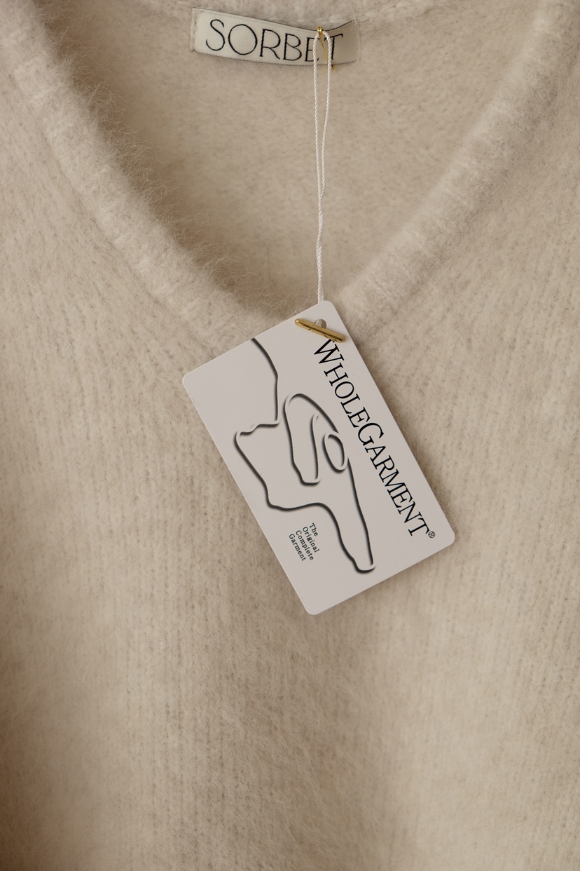 SORBET東大門㊣代購女士新款職業時尚休閑真品熱賣25秋冬針織衫SORBET/flat white針織衫