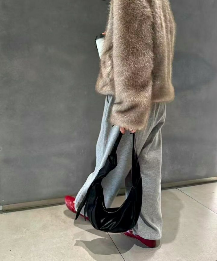 TROUVAILLE東大門㊣代購女裝新品人氣職業真品25秋冬單肩斜跨包TROUVAILLE單肩/斜跨包