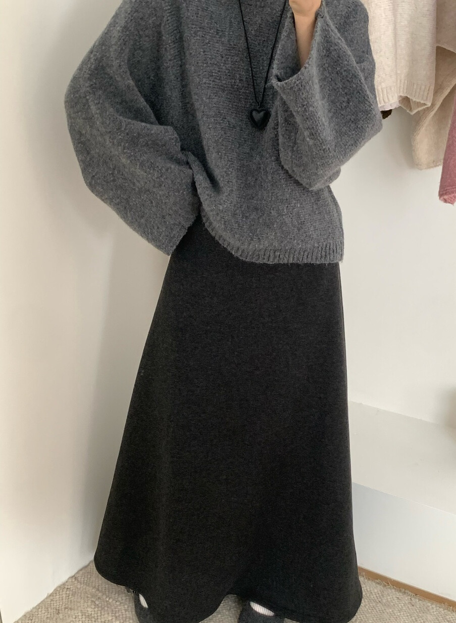 OLA東大門㊣實拍女裝新款休閑時尚25秋冬推薦人氣熱賣真品長裙mellor/OLA長裙