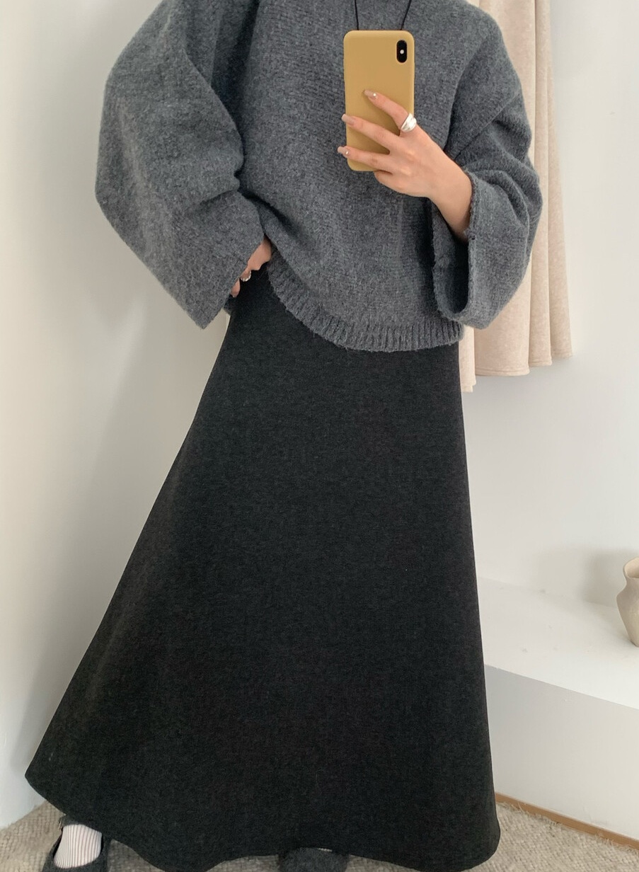 OLA東大門㊣實拍女裝新款休閑時尚25秋冬推薦人氣熱賣真品長裙mellor/OLA長裙