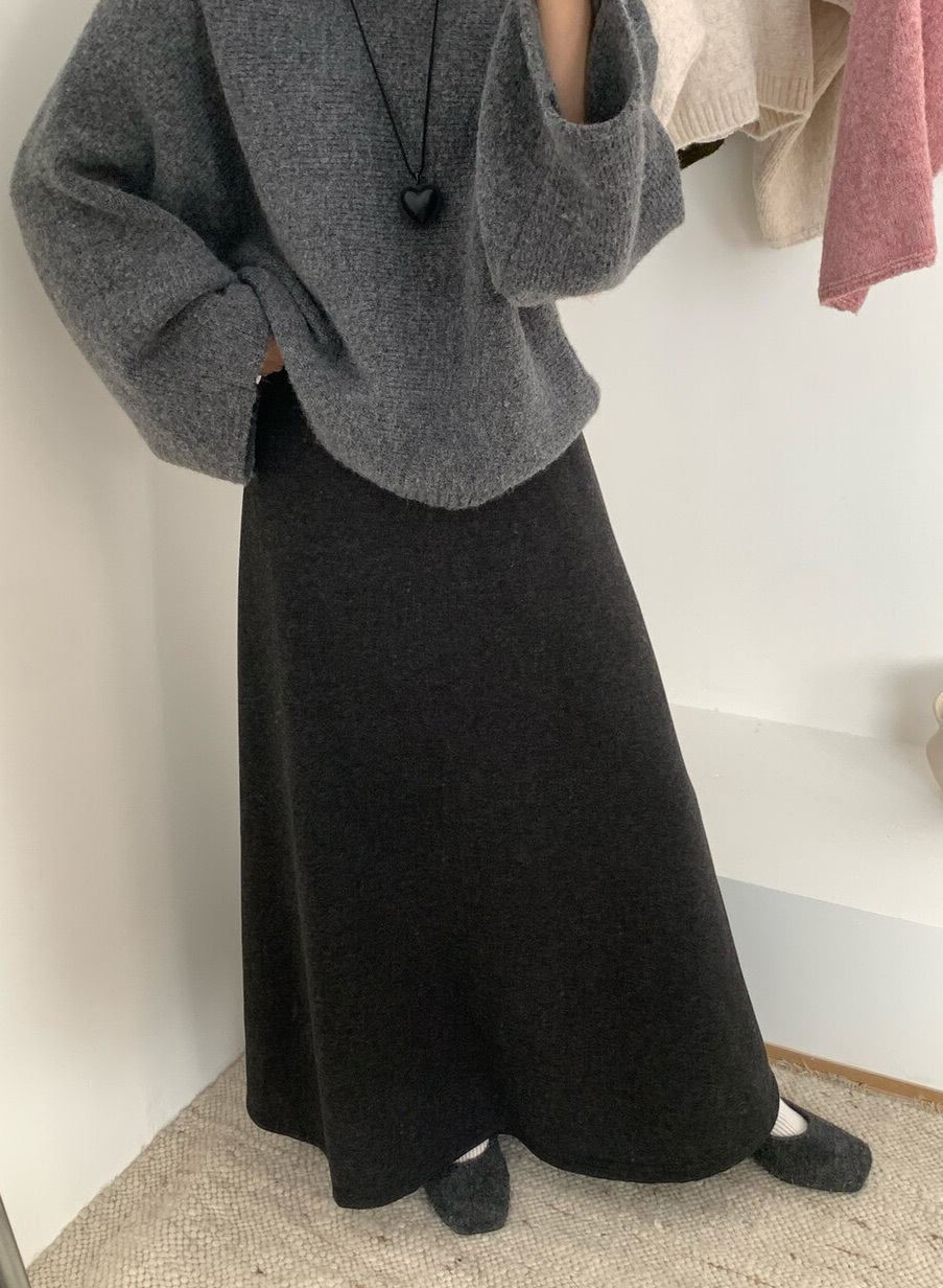 OLA東大門㊣實拍女裝新款休閑時尚25秋冬推薦人氣熱賣真品長裙mellor/OLA長裙