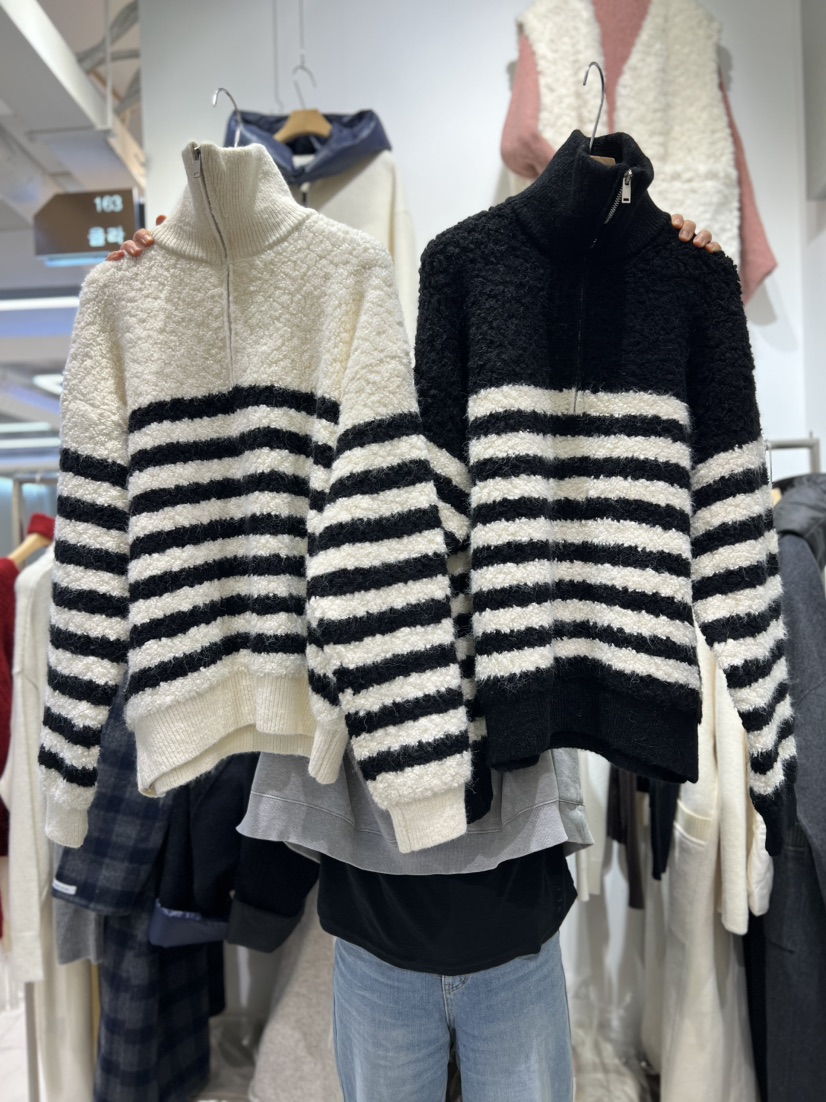 OLA東大門㊣實拍女裝新品時尚熱賣真品休閑25秋冬推薦針織衫mellor/OLA針織衫