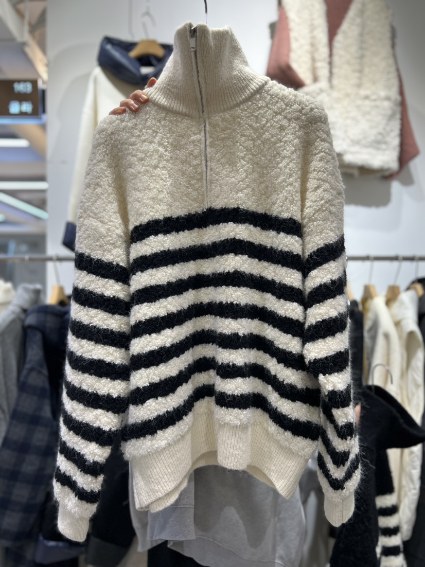 OLA東大門㊣實拍女裝新品時尚熱賣真品休閑25秋冬推薦針織衫mellor/OLA針織衫圖色1