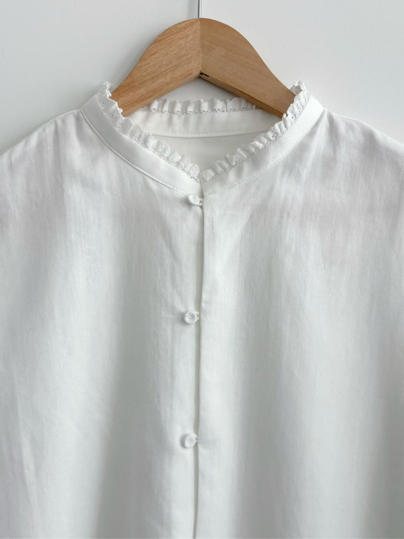 BINUS東大門㊣實拍女士新品25秋冬時尚熱賣人氣職業襯衫蕾絲衫BINUS襯衫/蕾絲衫