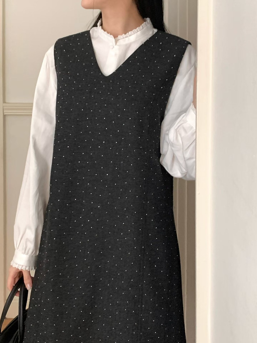 BINUS東大門㊣實拍女士新品25秋冬時尚熱賣人氣職業襯衫蕾絲衫BINUS襯衫/蕾絲衫