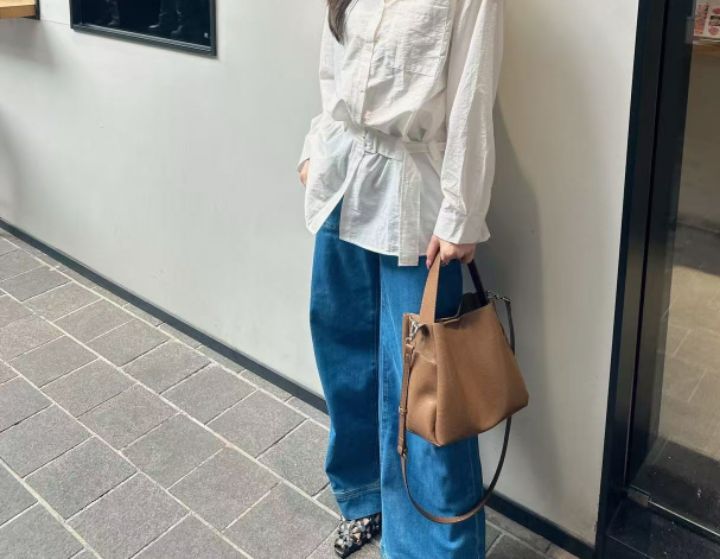 TROUVAILLE韓國直郵㊣女士新款熱賣25秋冬手拿包腋下包牛皮TROUVAILLE手拿包/腋下包