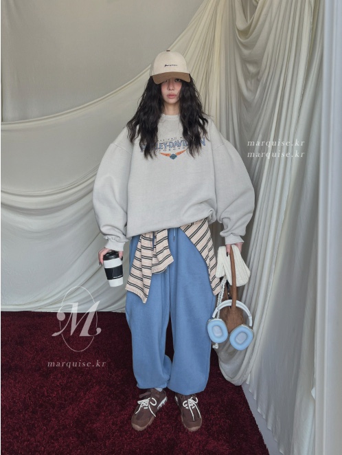 KSUBI韓國代購㊣女士新品休閑時尚25秋冬職業熱賣推薦真品衛衣KSUBI衛衣