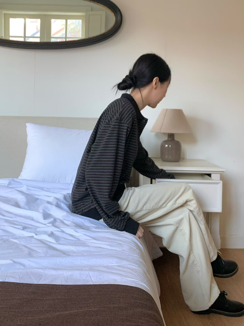 BINUS東大門㊣直郵女裝新品推薦真品職業時尚熱賣人氣長袖T恤BINUS長袖T恤