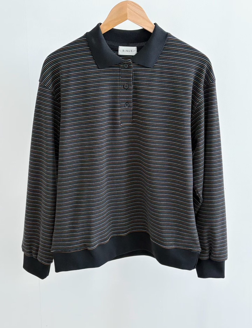 BINUS東大門㊣直郵女裝新品推薦真品職業時尚熱賣人氣長袖T恤BINUS長袖T恤圖色1