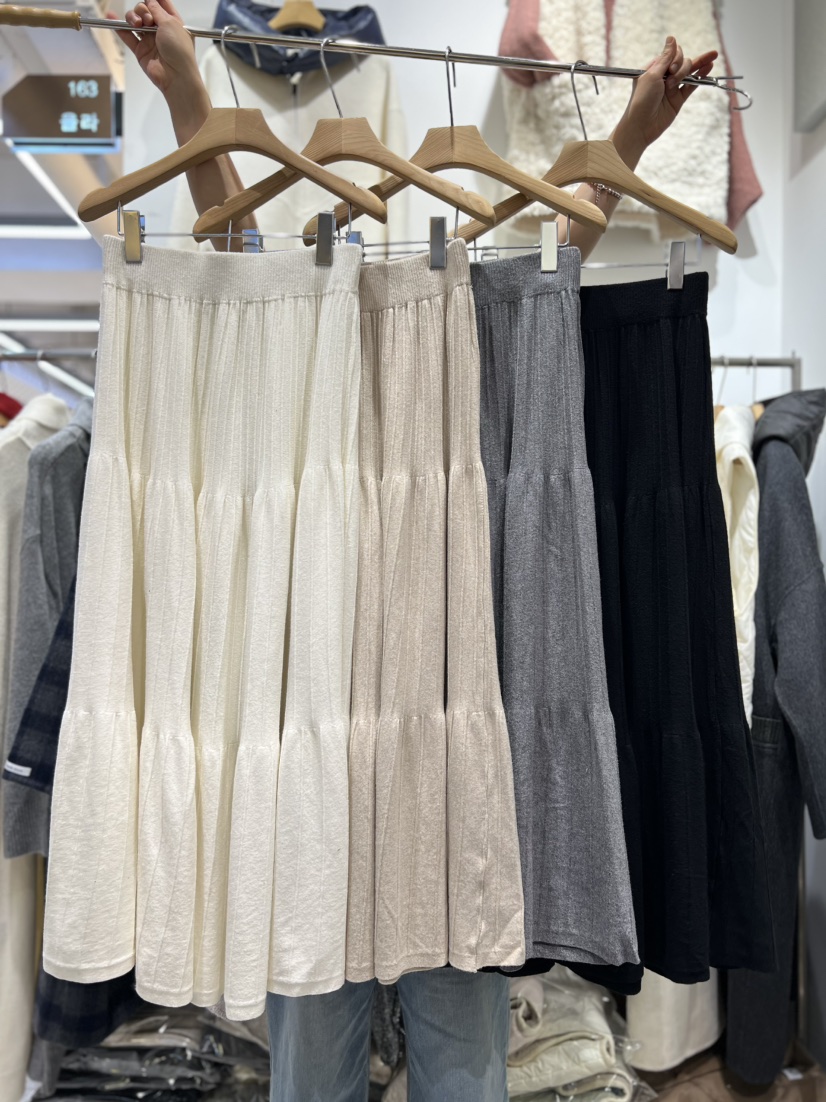 OLA韓國直郵㊣女士新品時尚人氣熱賣職業推薦休閑真品25秋冬長裙mellor/OLA長裙