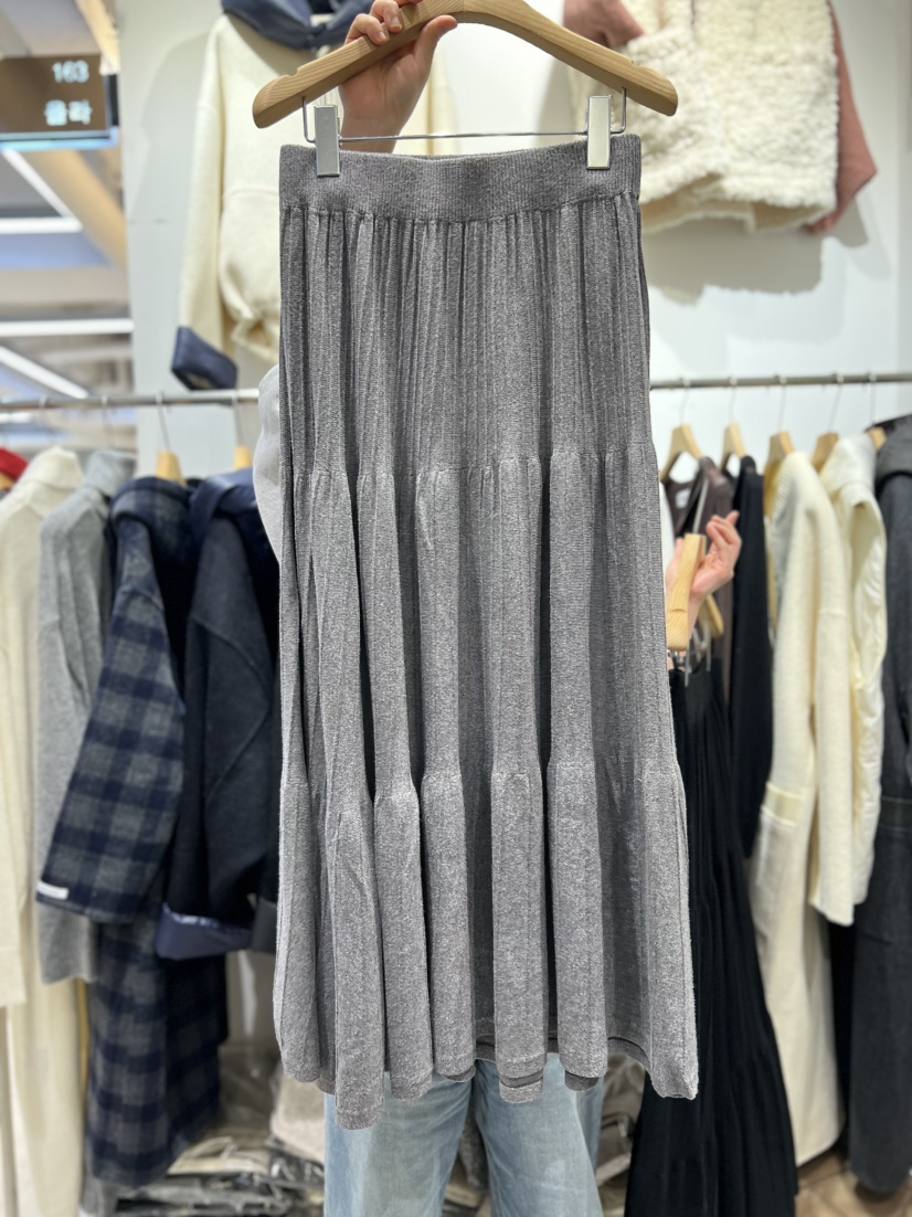 OLA韓國直郵㊣女士新品時尚人氣熱賣職業推薦休閑真品25秋冬長裙mellor/OLA長裙圖色3