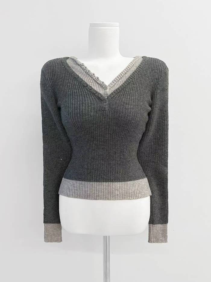 JAYDOC東大門㊣代購女士新品人氣熱賣推薦真品職業休閑針織衫JAYDOC針織衫圖色1