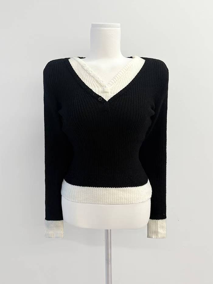 JAYDOC東大門㊣代購女士新品人氣熱賣推薦真品職業休閑針織衫JAYDOC針織衫圖色2