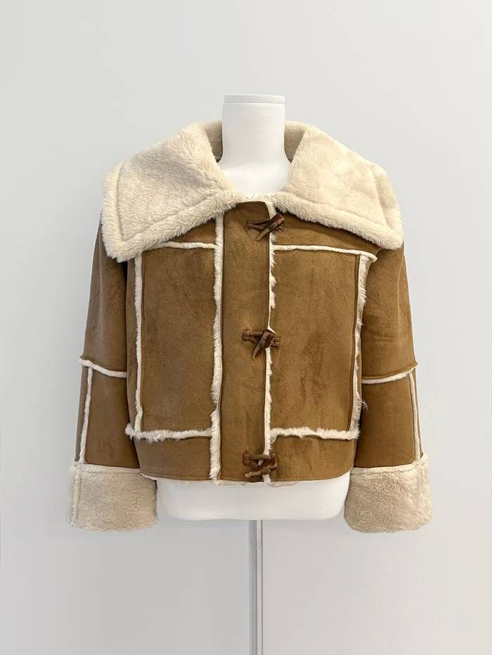 JAYDOC東大門㊣直郵女裝新品職業人氣25秋冬休閑推薦短款大衣JAYDOC短款大衣圖色2