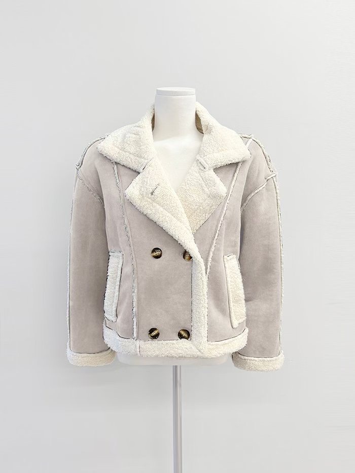 JAYDOC韓國代購㊣女裝新款時尚25秋冬人氣推薦職業短款棉服JAYDOC短款棉服圖色1