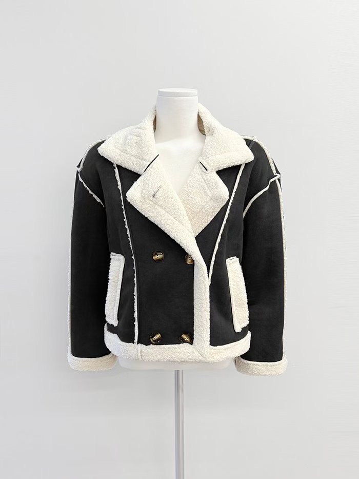 JAYDOC韓國代購㊣女裝新款時尚25秋冬人氣推薦職業短款棉服JAYDOC短款棉服圖色3