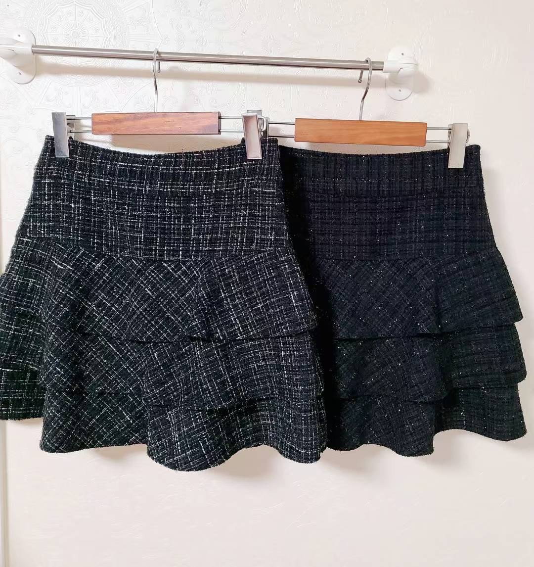 삐삐韓國代購㊣女裝新品人氣熱賣職業推薦時尚真品25秋冬裙褲Pager裙褲圖色2左二色