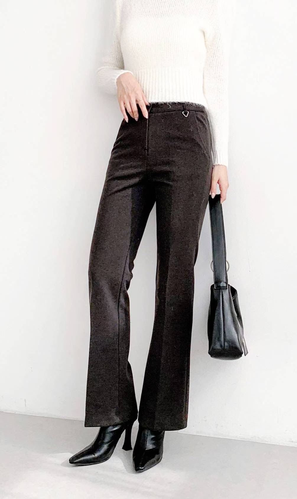 삐삐東大門㊣代購女裝新品推薦人氣休閑25秋冬時尚職業休閑褲Pager休閑褲