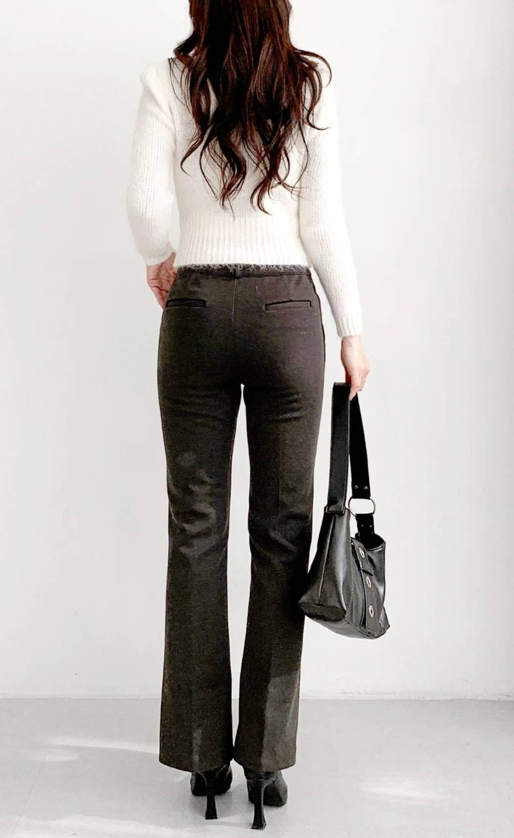 삐삐東大門㊣代購女裝新品推薦人氣休閑25秋冬時尚職業休閑褲Pager休閑褲