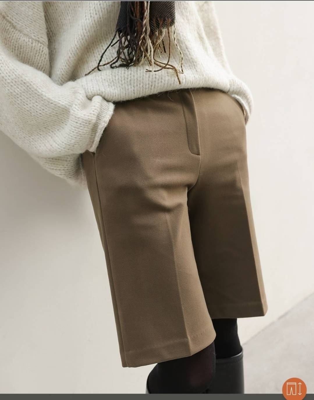 삐삐東大門㊣代購女裝新品真品熱賣25秋冬時尚人氣推薦短褲Pager短褲圖色1