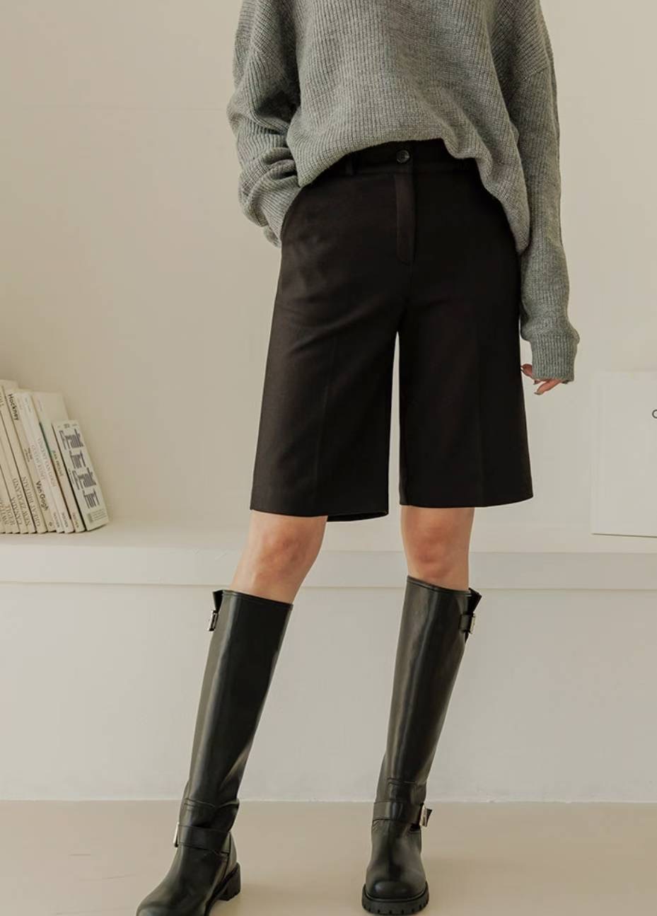 삐삐東大門㊣代購女裝新品真品熱賣25秋冬時尚人氣推薦短褲Pager短褲圖色2